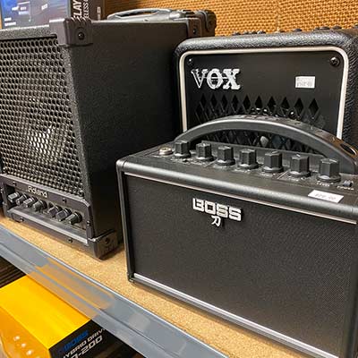 image of guitar amplifiers for sale from WestSide Music