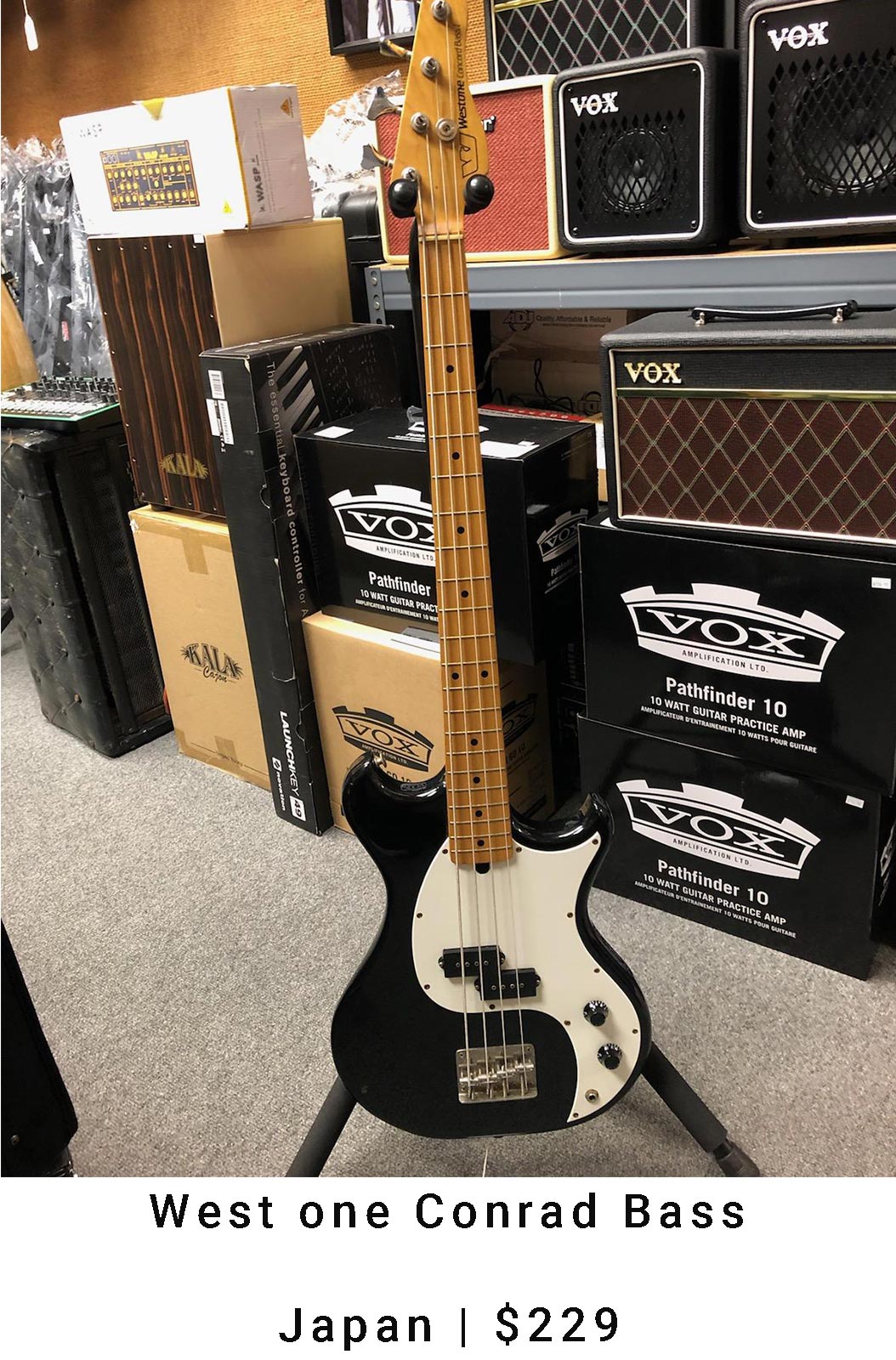 image of bass guitar for sale from WestSide Music