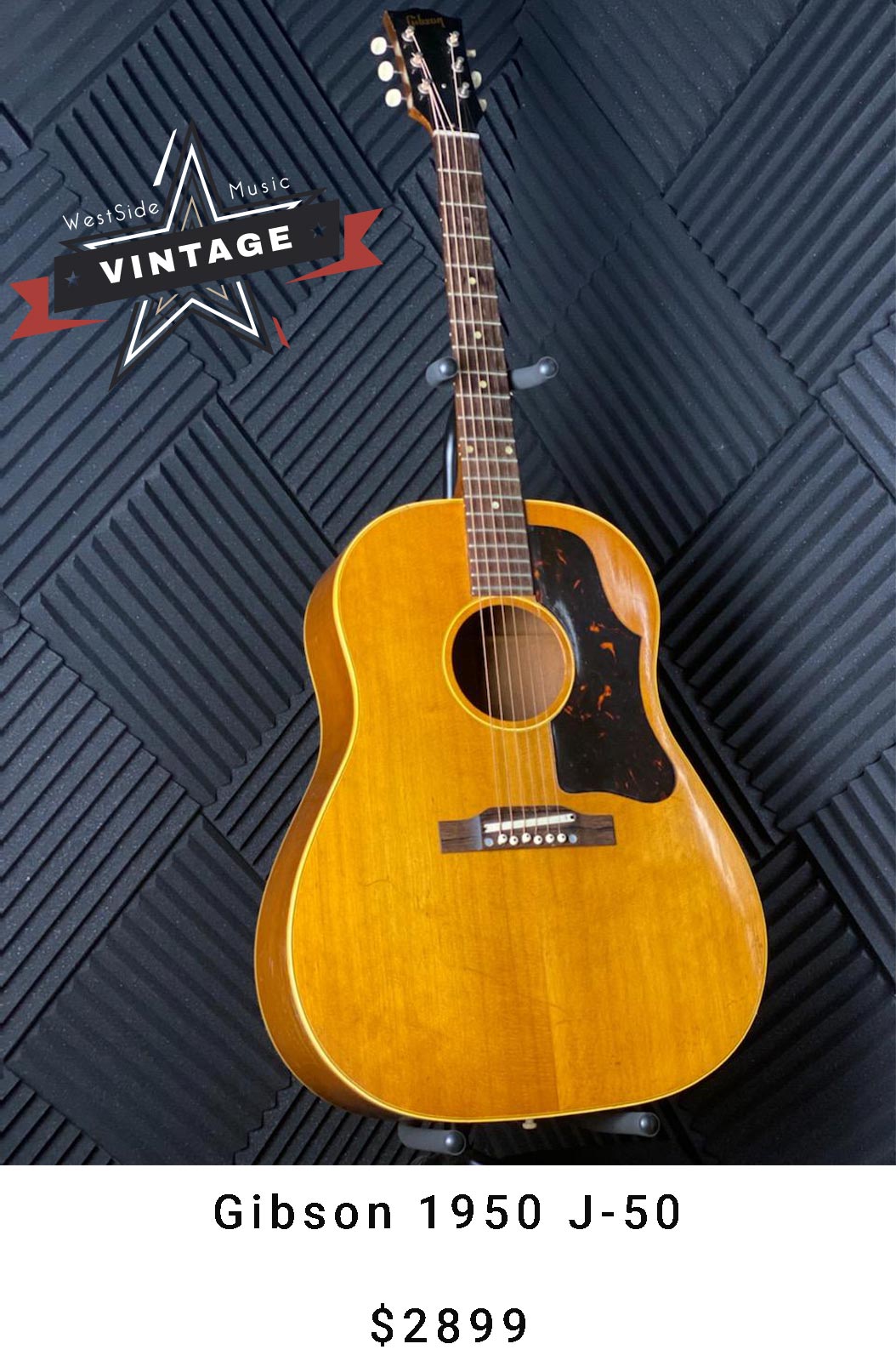 image of acoustic guitar sold by Westside Music