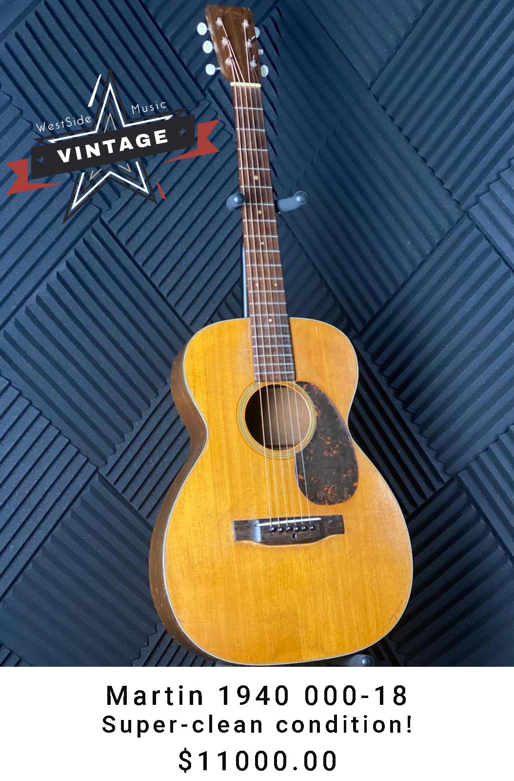 image of acoustic guitar sold by Westside Music