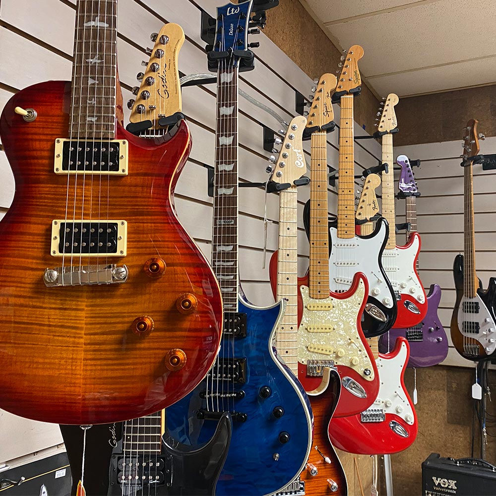 guitars from westside music hawaii